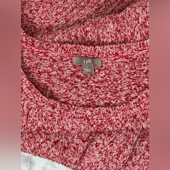 jjill 2 pocket high low sweater size L - Picture 3 of 8